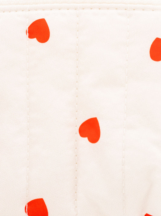 Kosmetiktasche "Herzen"