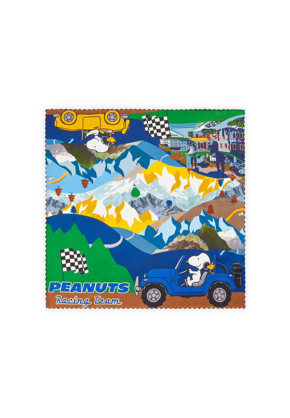 Peanuts™ Premium Nickituch aus reiner Seide