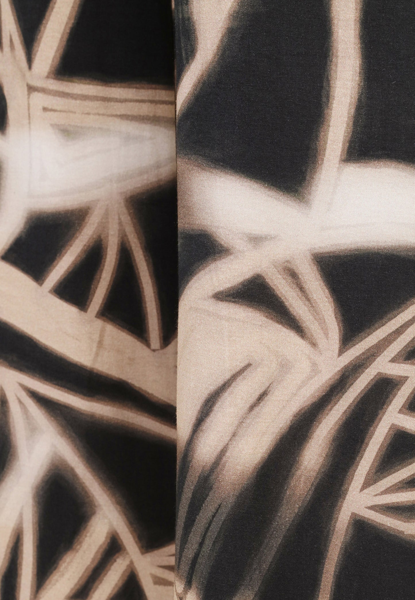 Jerseyhose mit Gummibund und Grafik-Muster