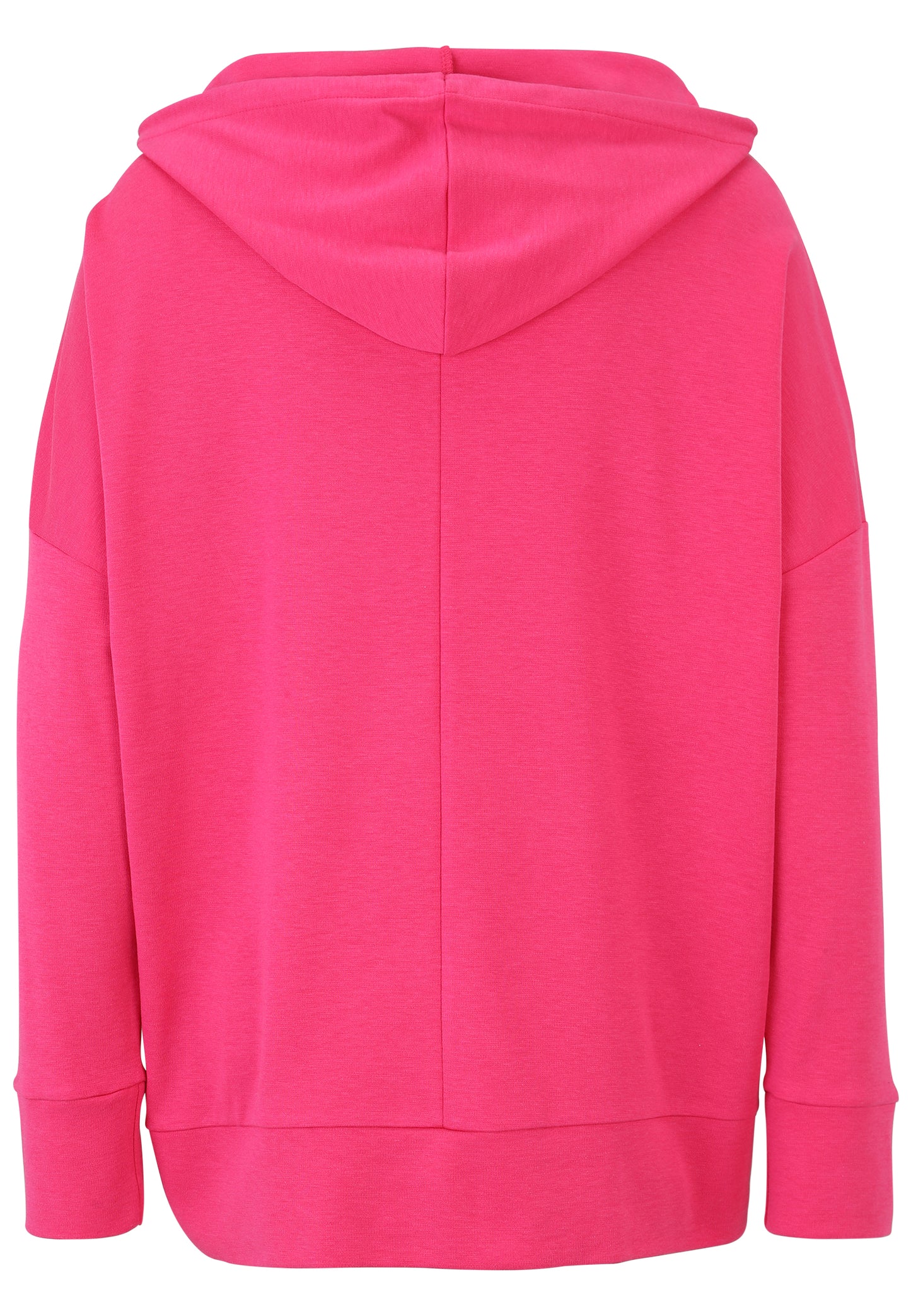 Sweatshirt mit Hoodie und Smiley-Motiv