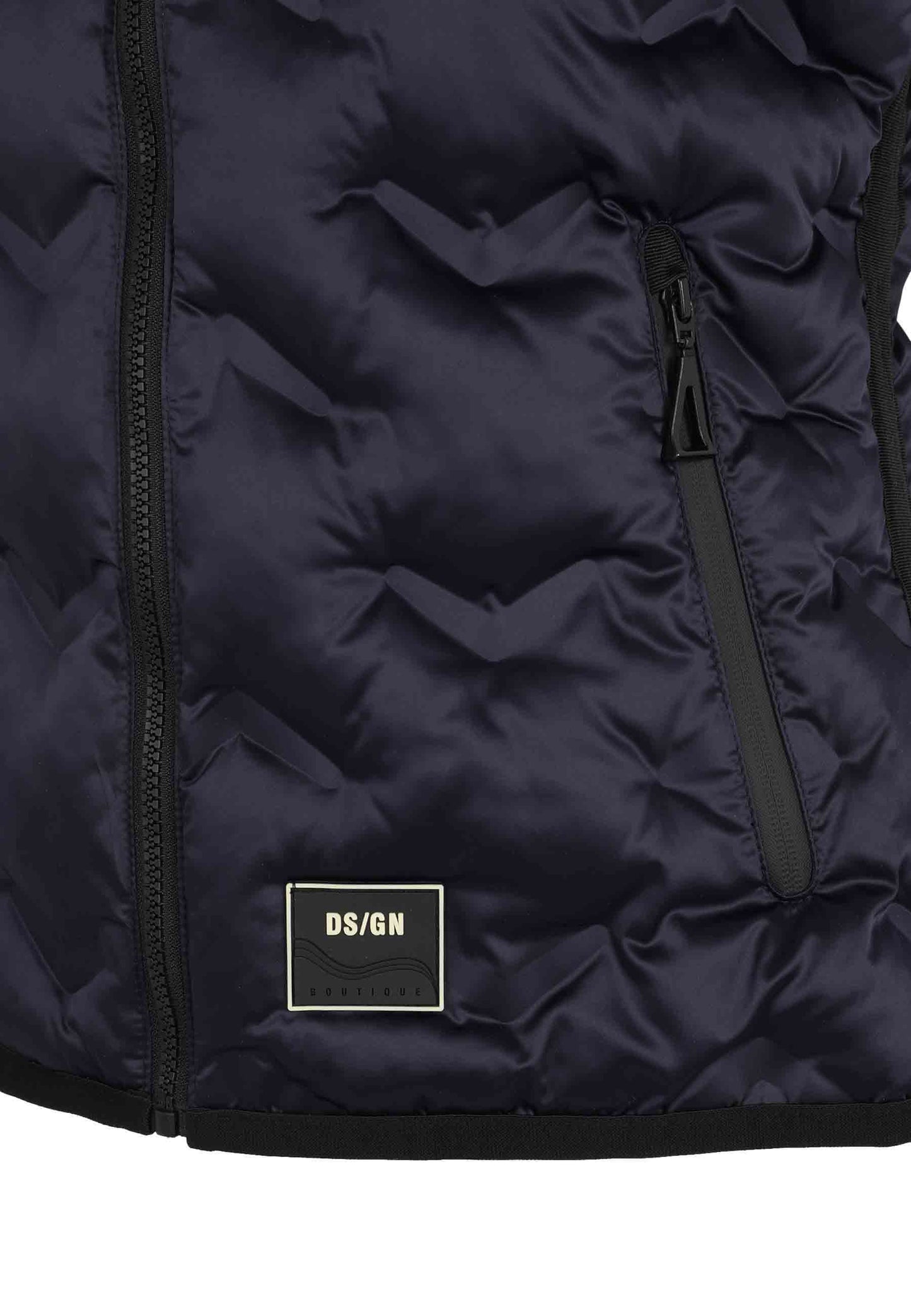 Weste ärmellos aus Nylon dünn wattiert