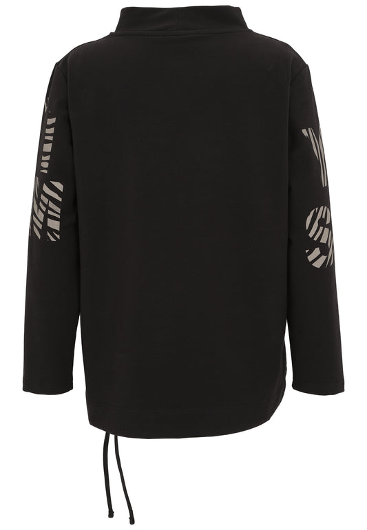 Sweatshirt mit Grafik-Motiv
