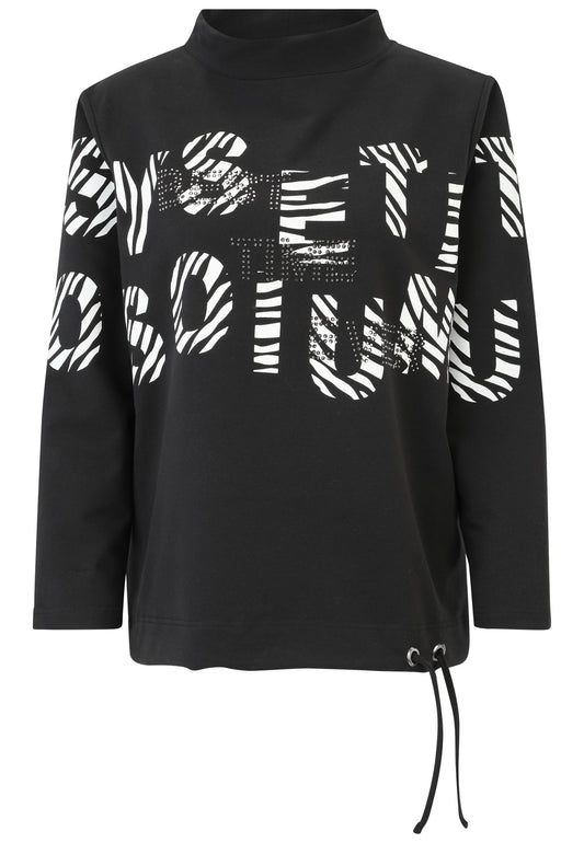 Sweatshirt mit Grafik-Motiv