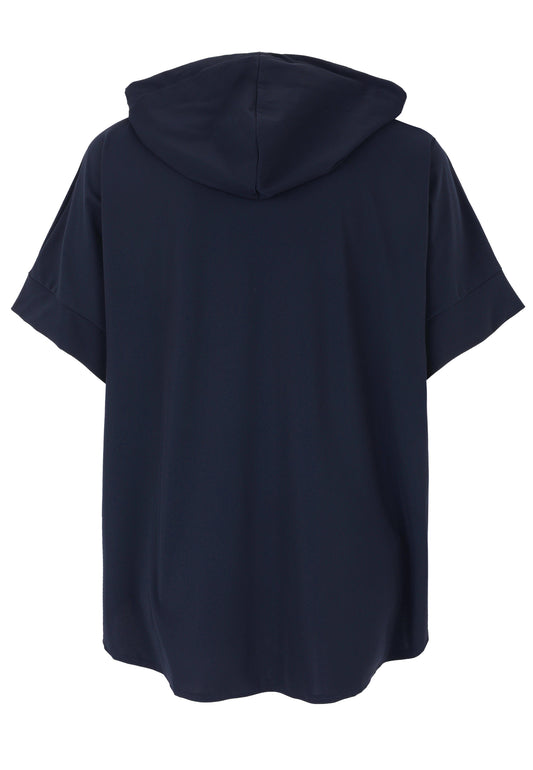 Shirt aus elastischer Wirkware