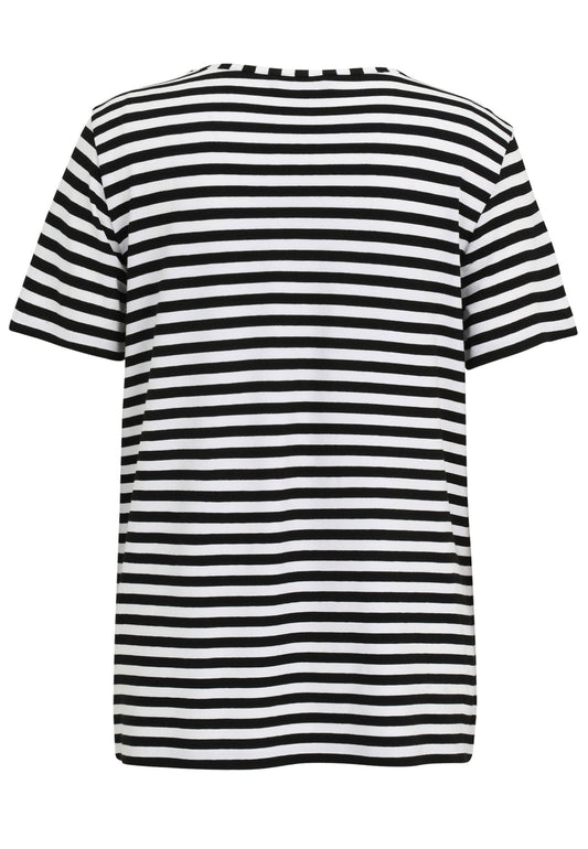 T-Shirt mit Ringel-Muster