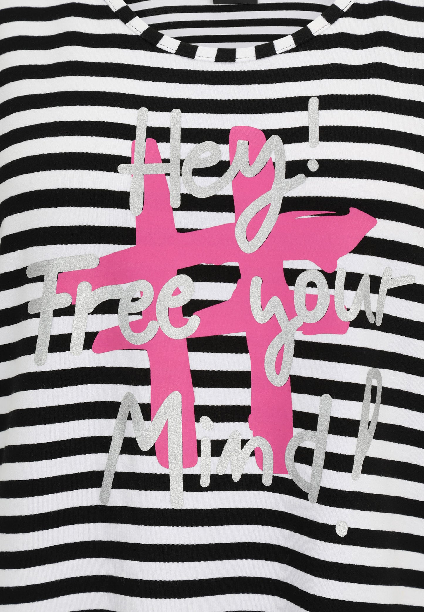 T-Shirt mit Ringel-Muster