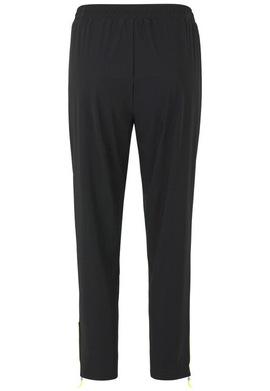7/8-Hose Stretch mit Reißverschlüssen und Neon-Details