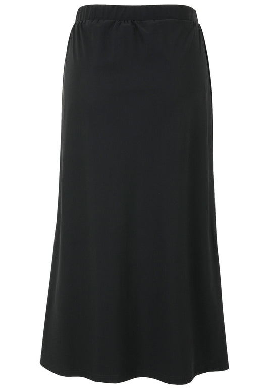 Rock aus elastischer Wirkware