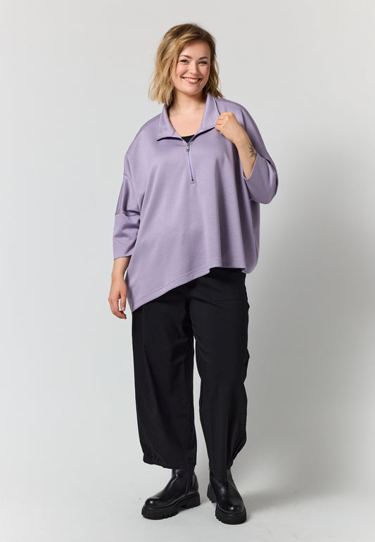 Poncho mit Reißverschluss