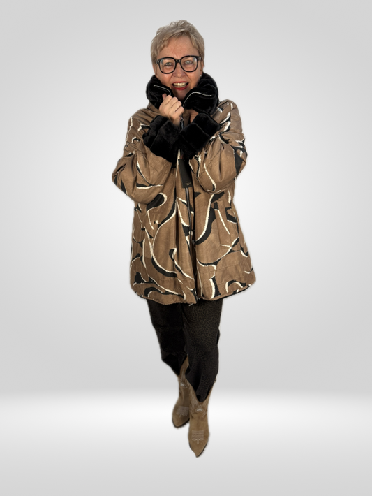 Winterjacke zum Wenden - verschiedene Farben 🎨