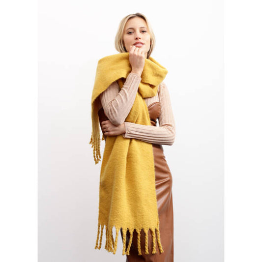 Nachhaltiger Uni-Farben Schal - verschiedene Farben 🎨