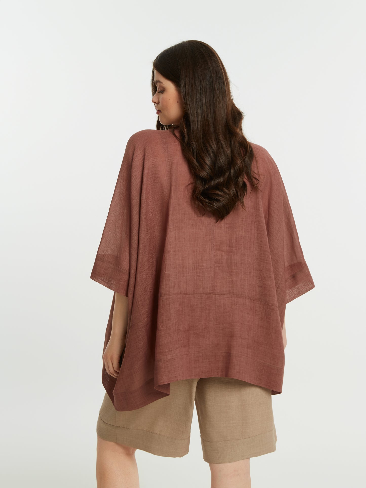 Poncho Bluse
