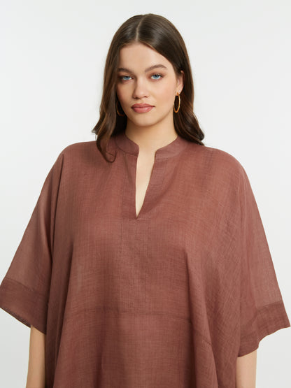 Poncho Bluse