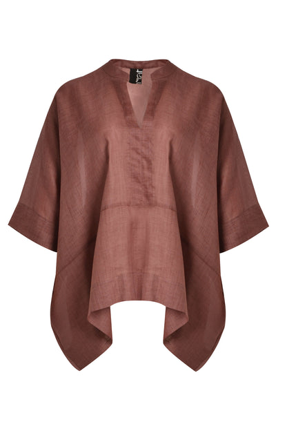 Poncho Bluse
