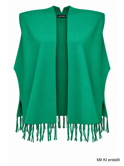 Strickponcho