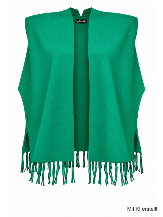 Strickponcho