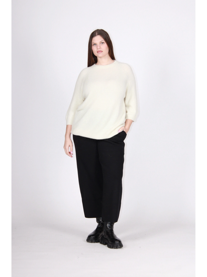 Strickpullover mit Glitzer