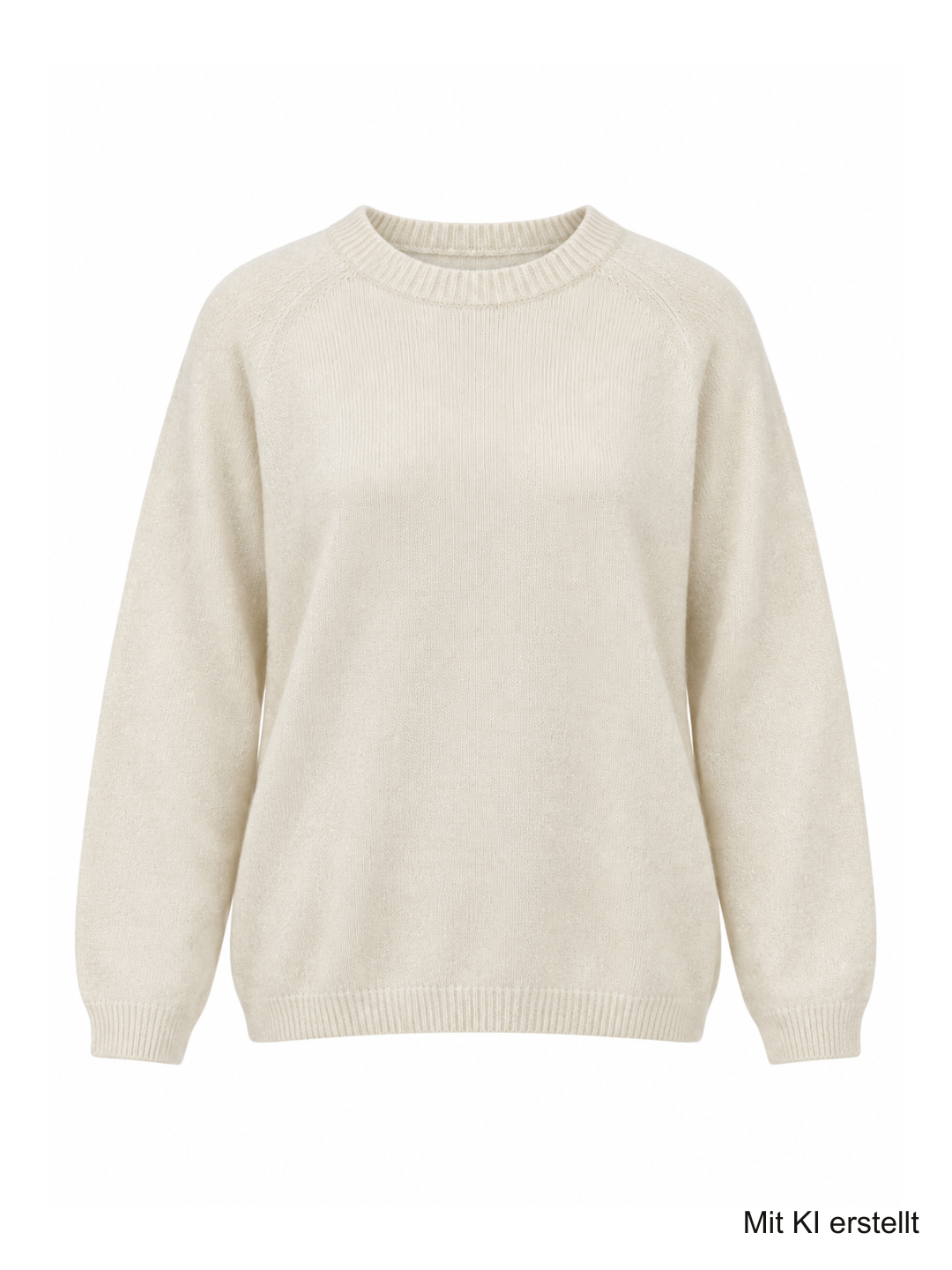 Strickpullover mit Glitzer