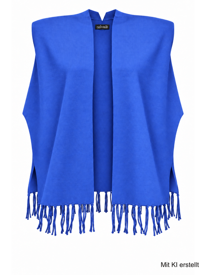 Strickponcho
