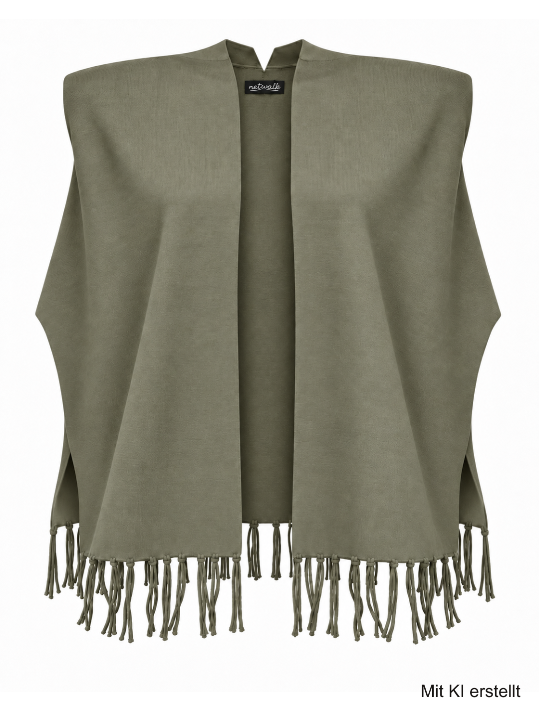 Strickponcho