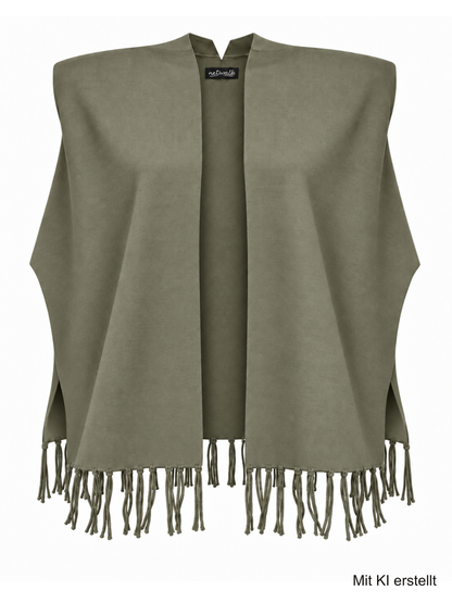 Strickponcho