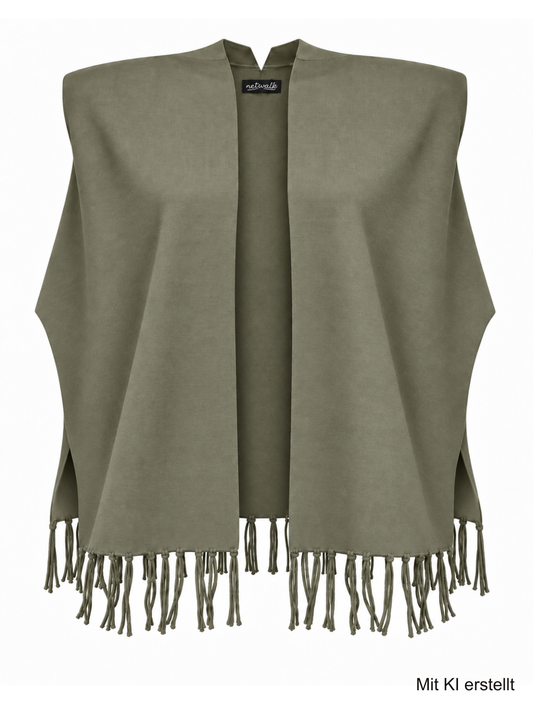 Strickponcho