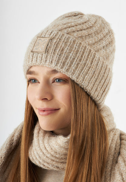 Mütze aus grobem Strick