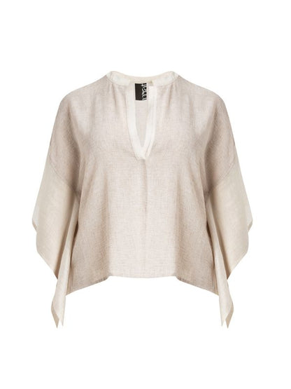 Poncho Bluse