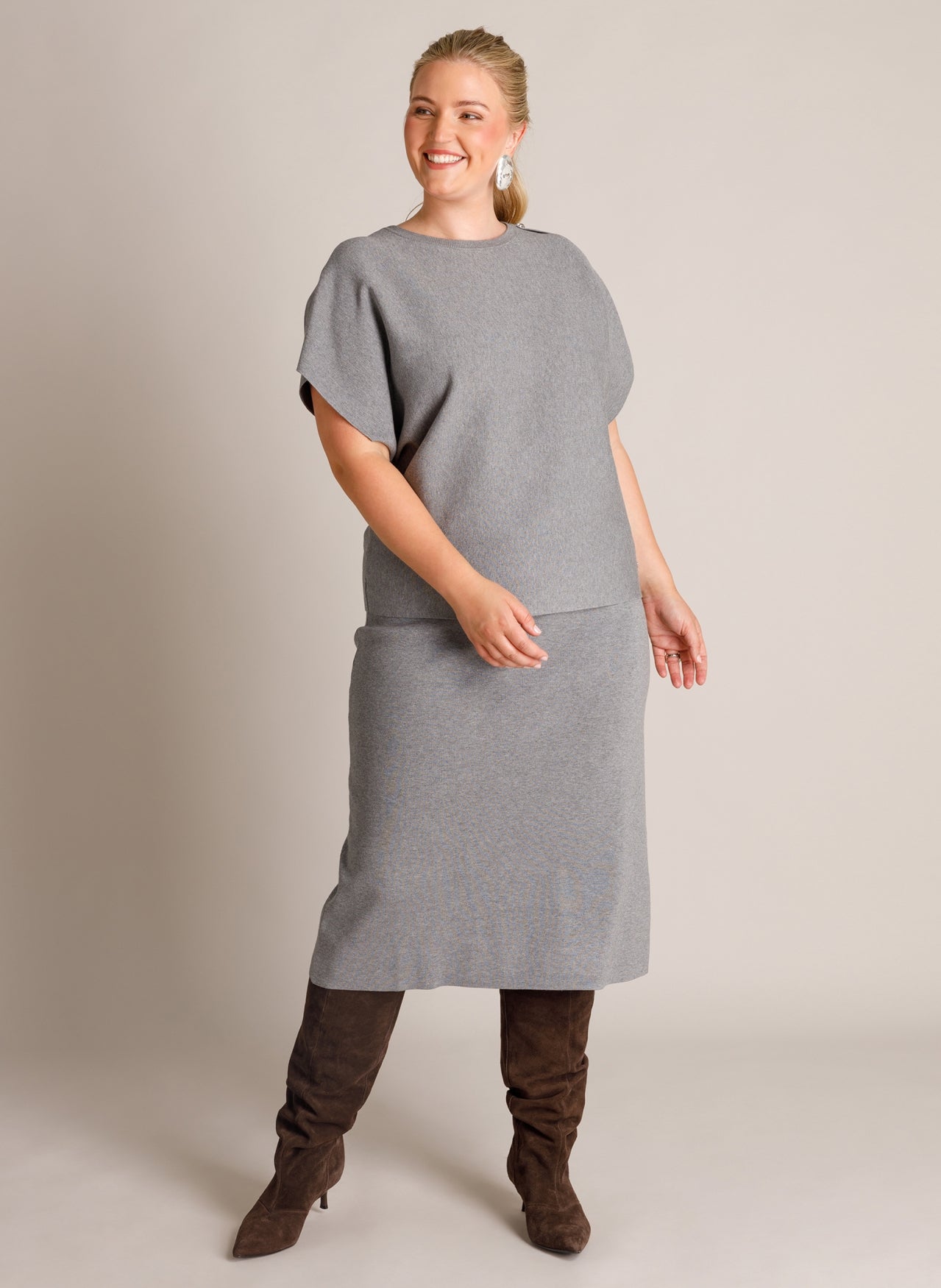 Kurzarm Pullover