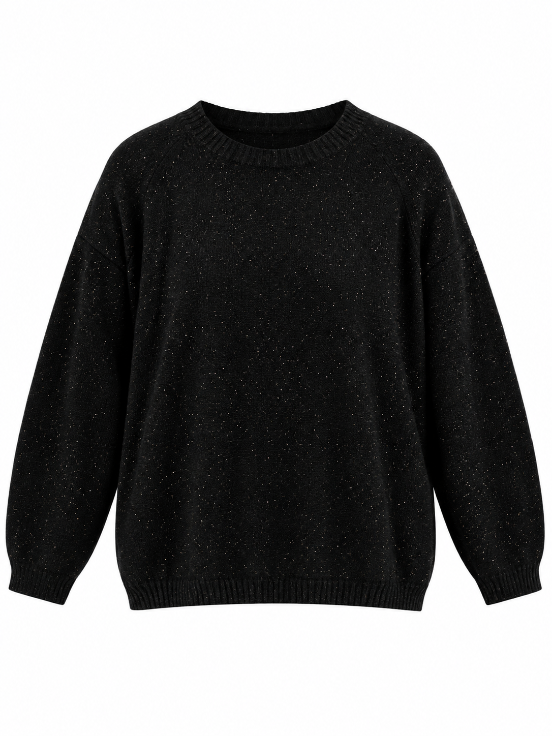 Strickpullover mit Glitzer