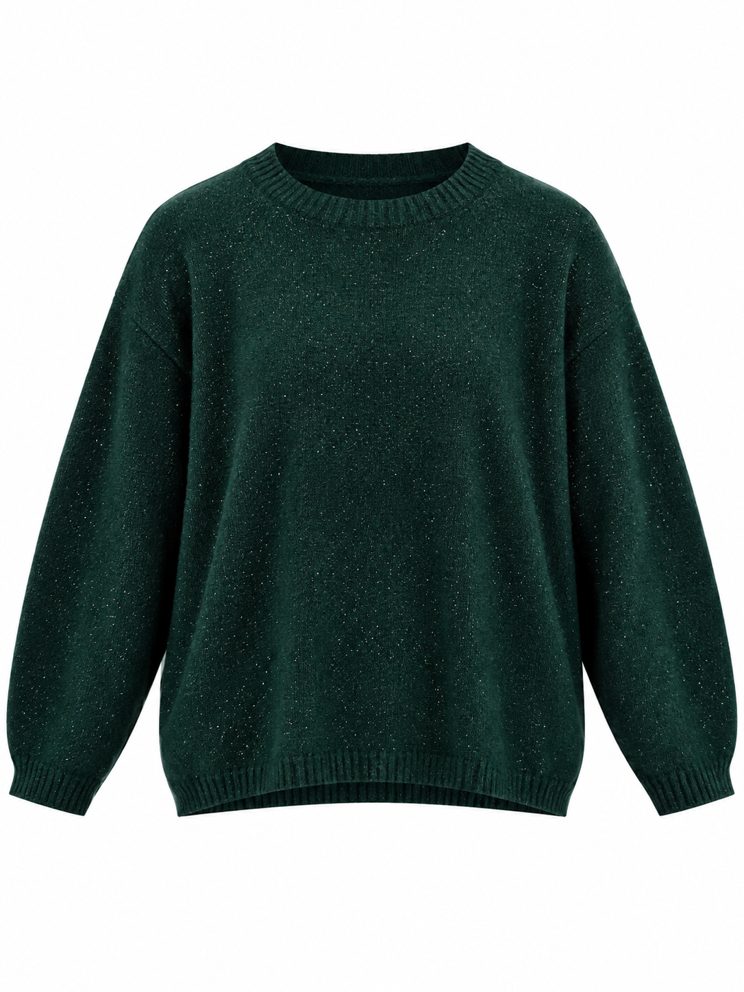 Strickpullover mit Glitzer