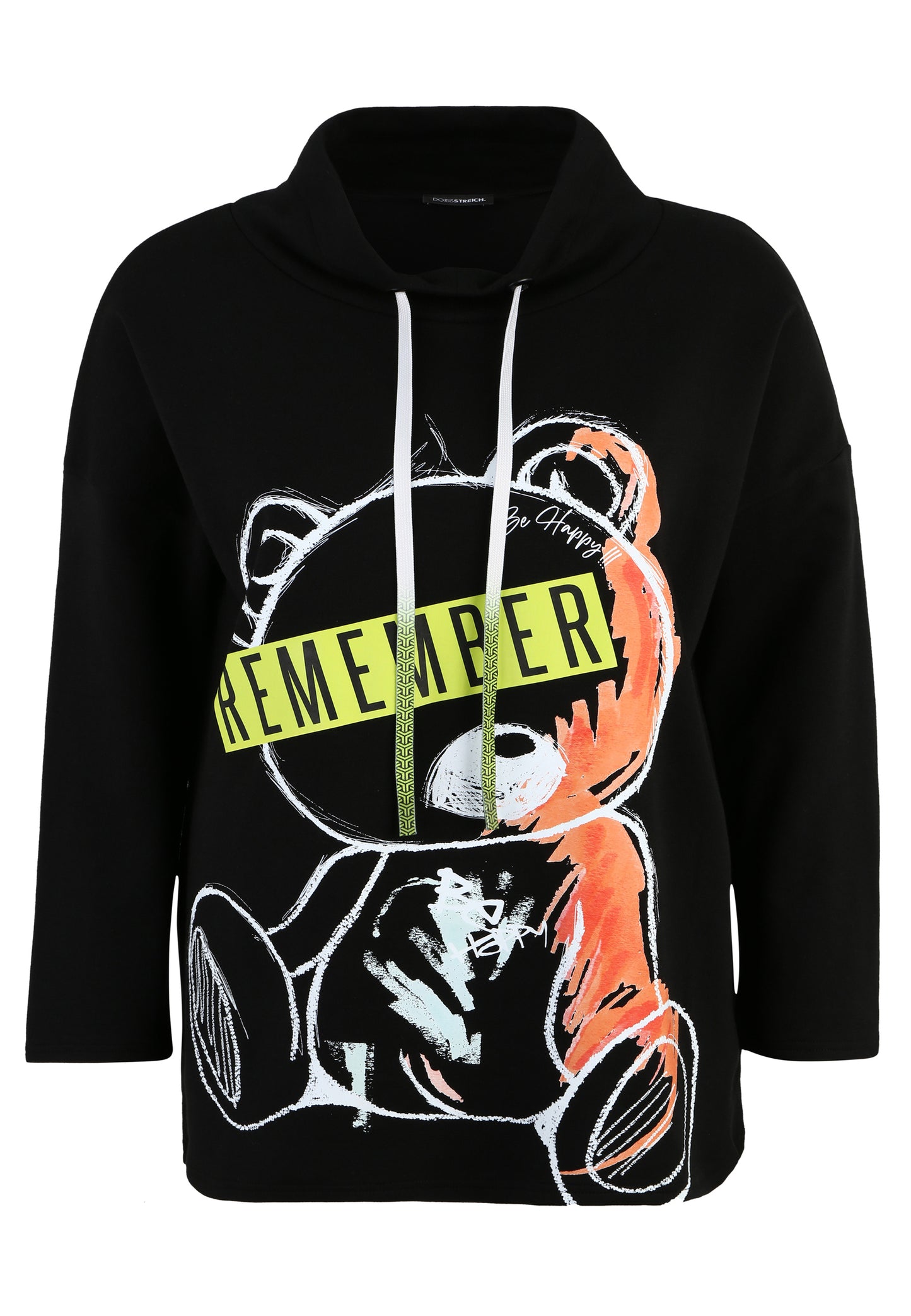 Sweatshirt mit Teddy-Motiv