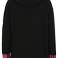 Sweatshirt mit Hoodie und Grafik-Motiv