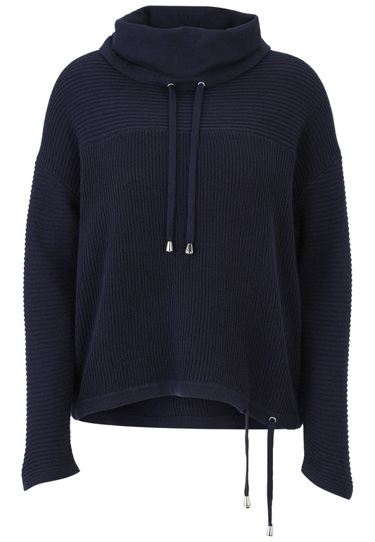 Strick-Pullover in Muster-Mix
