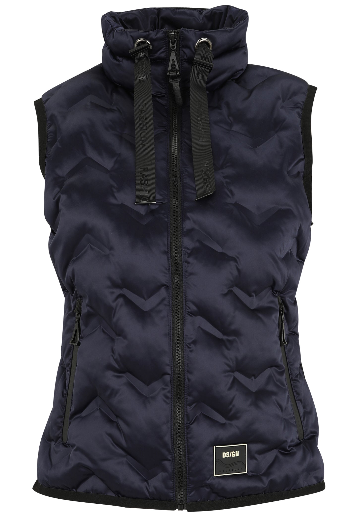 Weste ärmellos aus Nylon dünn wattiert