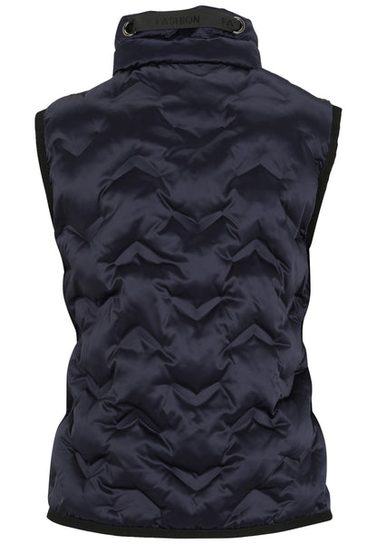 Weste ärmellos aus Nylon dünn wattiert