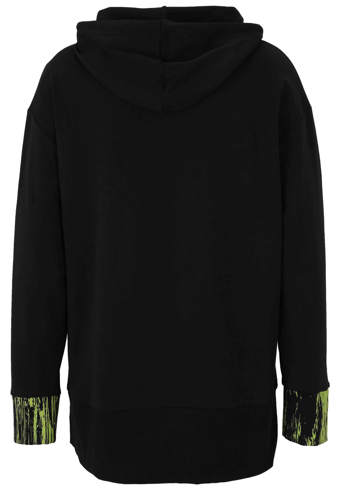 Sweatshirt mit Hoodie und Grafik-Motiv