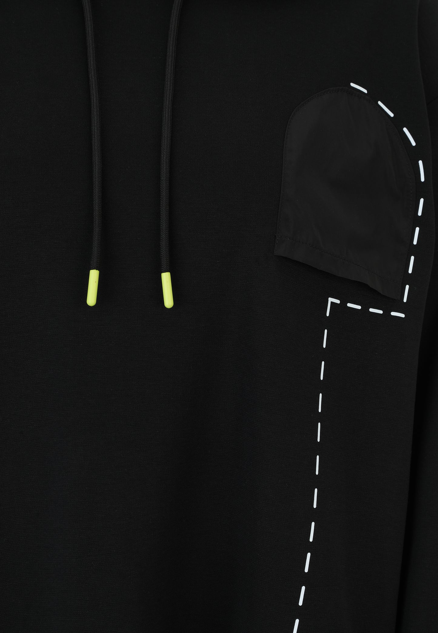 Sweatshirt mit Hoodie und Grafik-Motiv