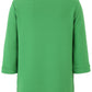 Shirt-Pulli 3/4-Arm mit Grafik-Motiv Armelaufschlag und Umlegekragen