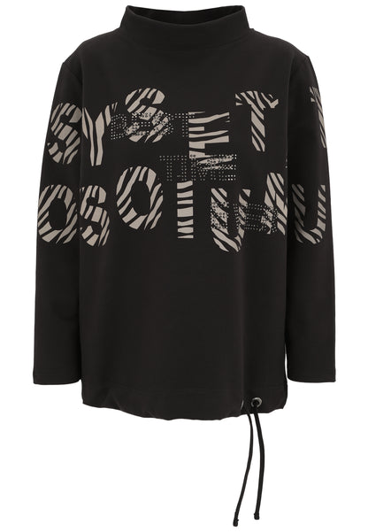 Sweatshirt mit Grafik-Motiv