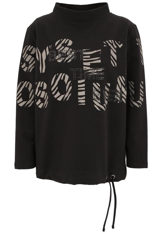 Sweatshirt mit Grafik-Motiv