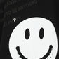 Sweatshirt mit Hoodie und Smiley-Motiv