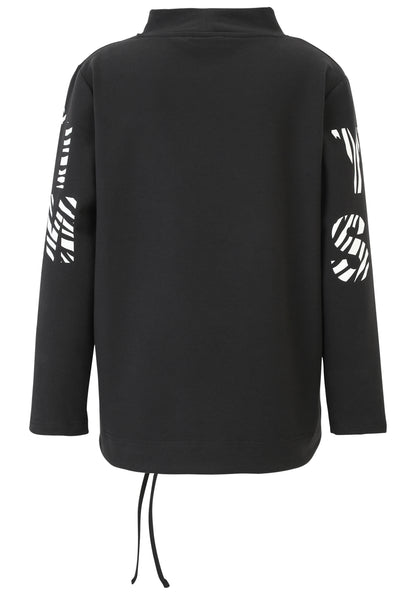 Sweatshirt mit Grafik-Motiv