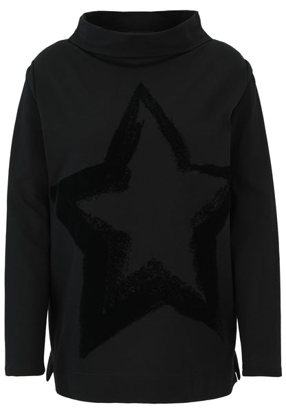 Sweatshirt mit Stern-Motiv