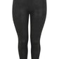 Leggins aus elastischem Lederimitat