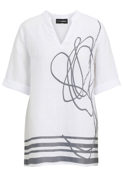 Bluse aus luftig leichtem Leinen