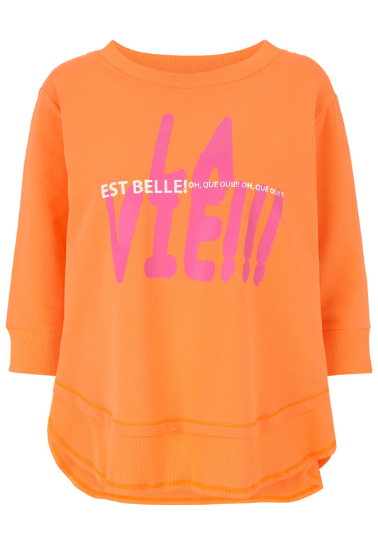 Sweatshirt mit Motivprint