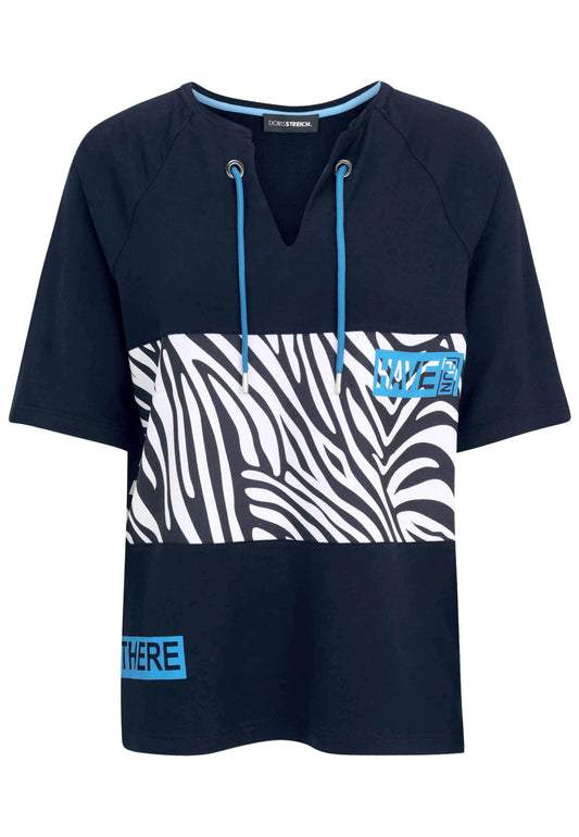 Sweatshirt mit Grafik-Motiv