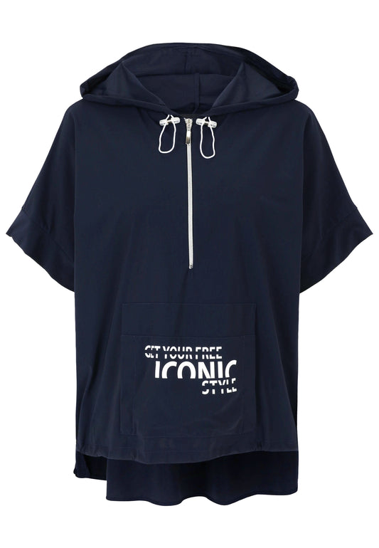 Shirt aus elastischer Wirkware