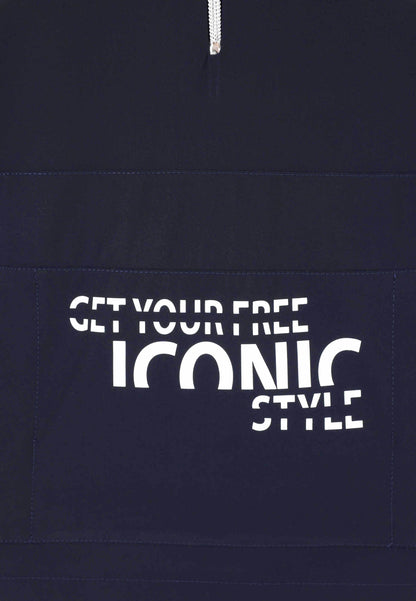 Shirt aus elastischer Wirkware